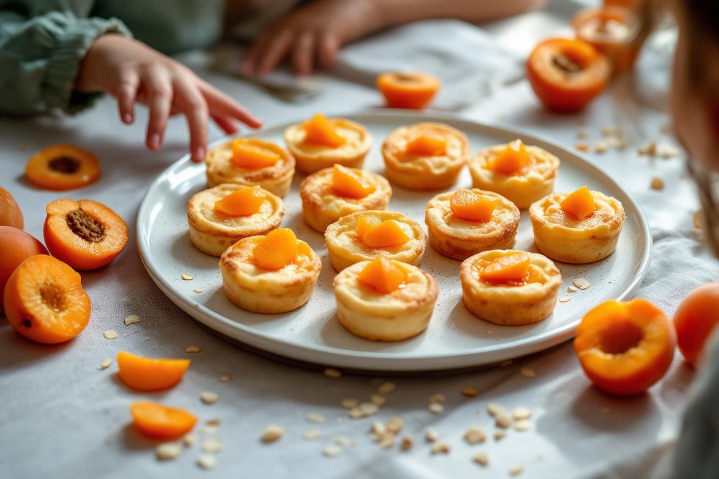 Goûter en famille : ces petits financiers aux abricots se préparent en un clin d’œil et font briller les yeux des enfants !