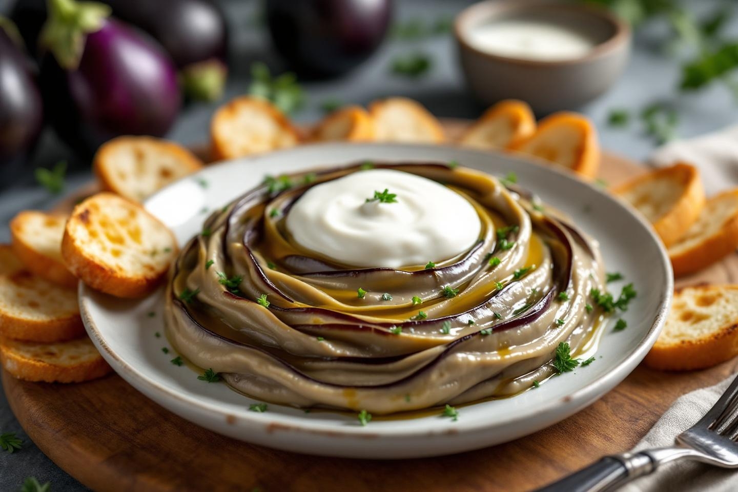 Découvrez ce caviar d’aubergines au yaourt à tartiner qui va faire aimer ce légume aux petits et grands !