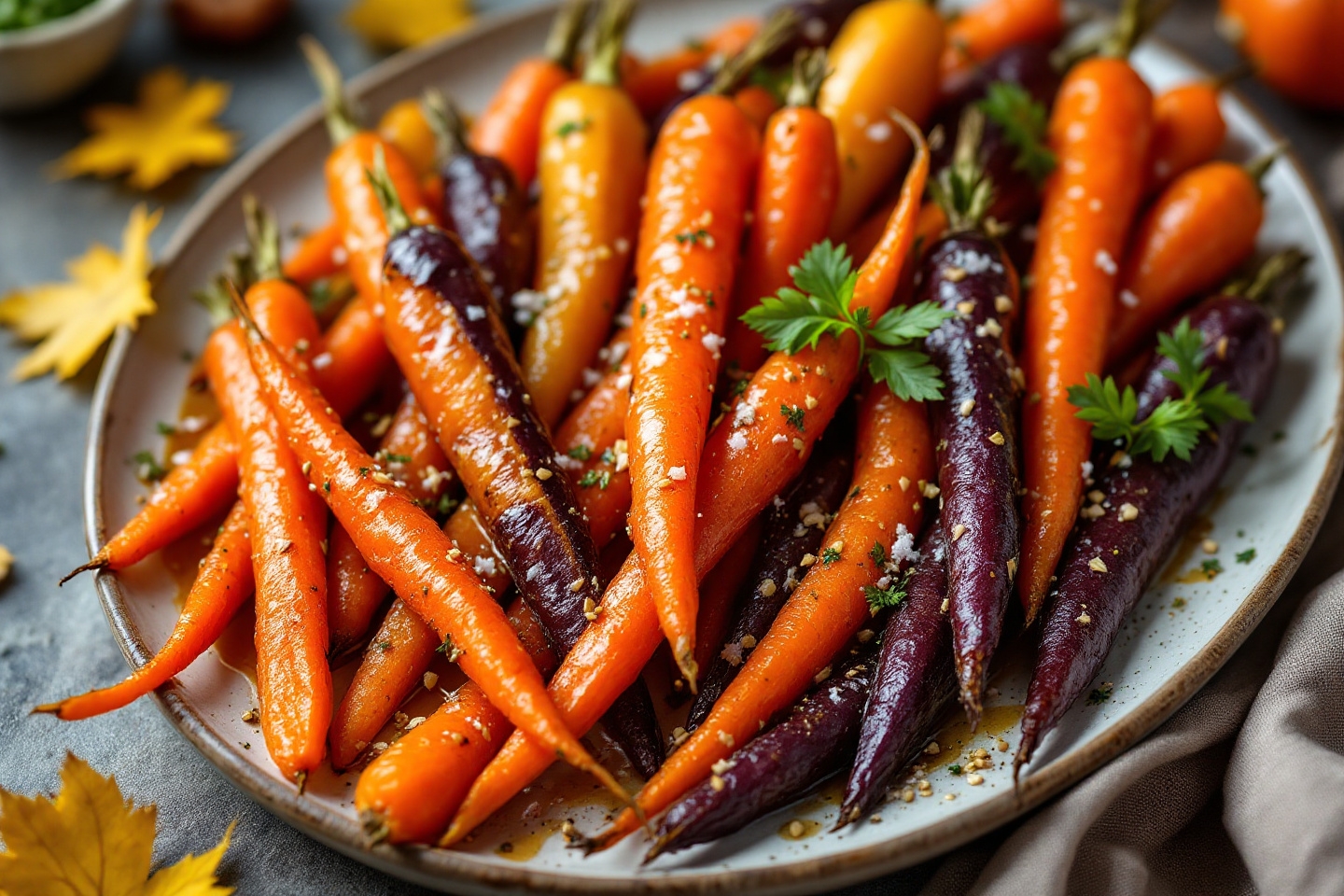 Carottes fatiguées au fond du frigo : cet accompagnement anti-gaspi rôti au miel-cumin transforme un simple dîner en fête colorée !