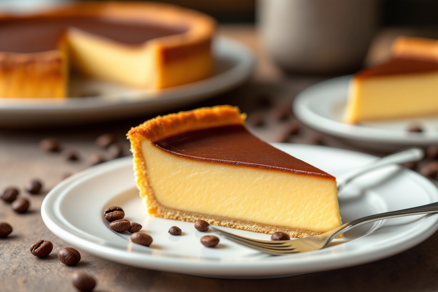 Gros succès à chaque goûter : un flan pâtissier au café que même les enfants adorent !