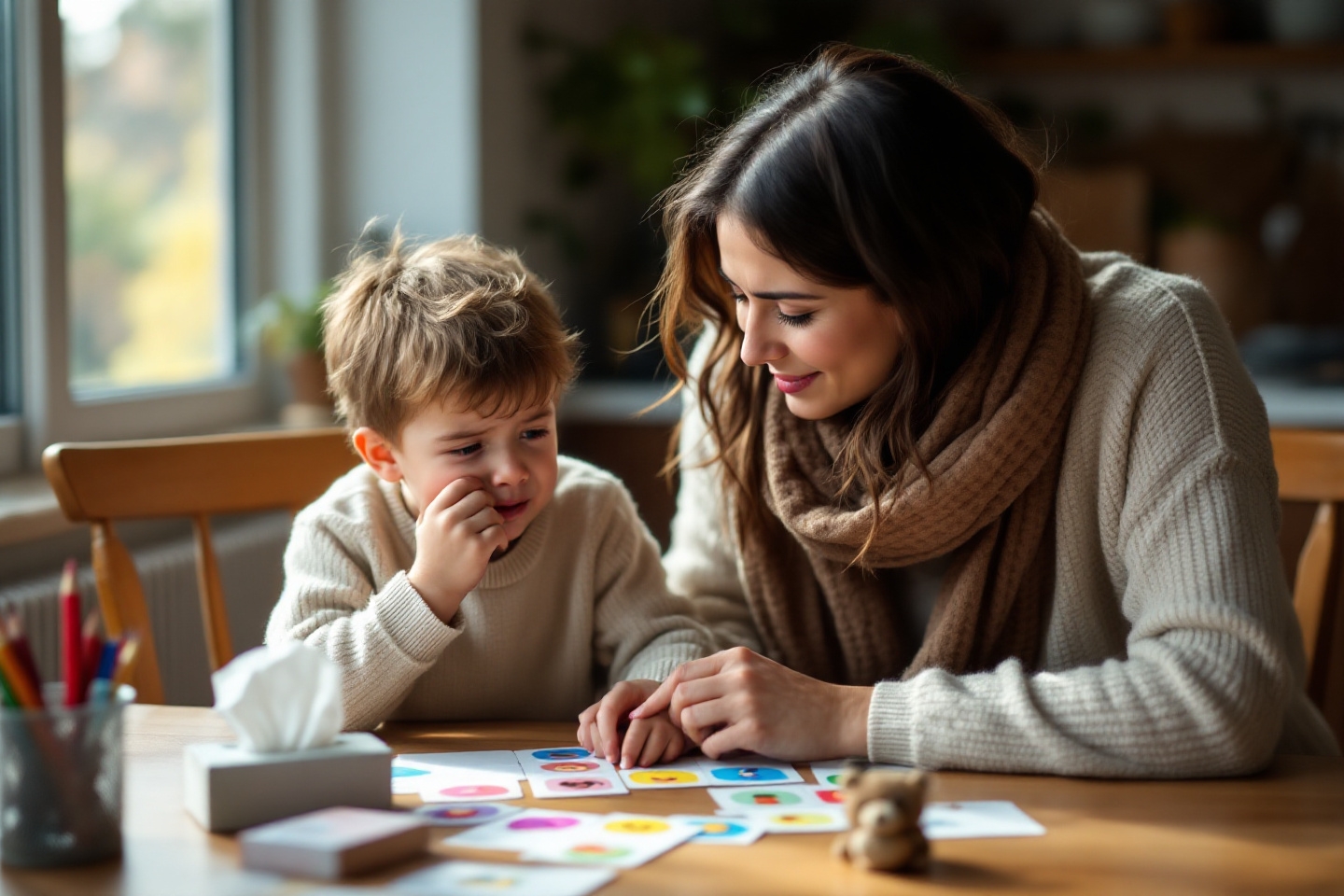 Aider son enfant à faire face aux colères et aux pleurs : des outils concrets pour développer l’intelligence émotionnelle au quotidien