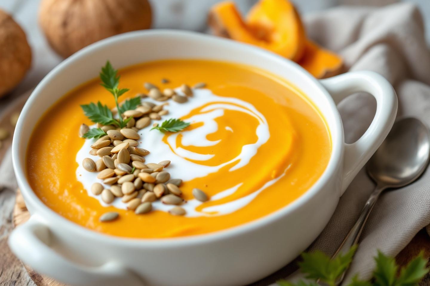 Ce velouté butternut-coco ultra crémeux deviendra votre soupe fétiche de l’automne (les enfants en redemandent)