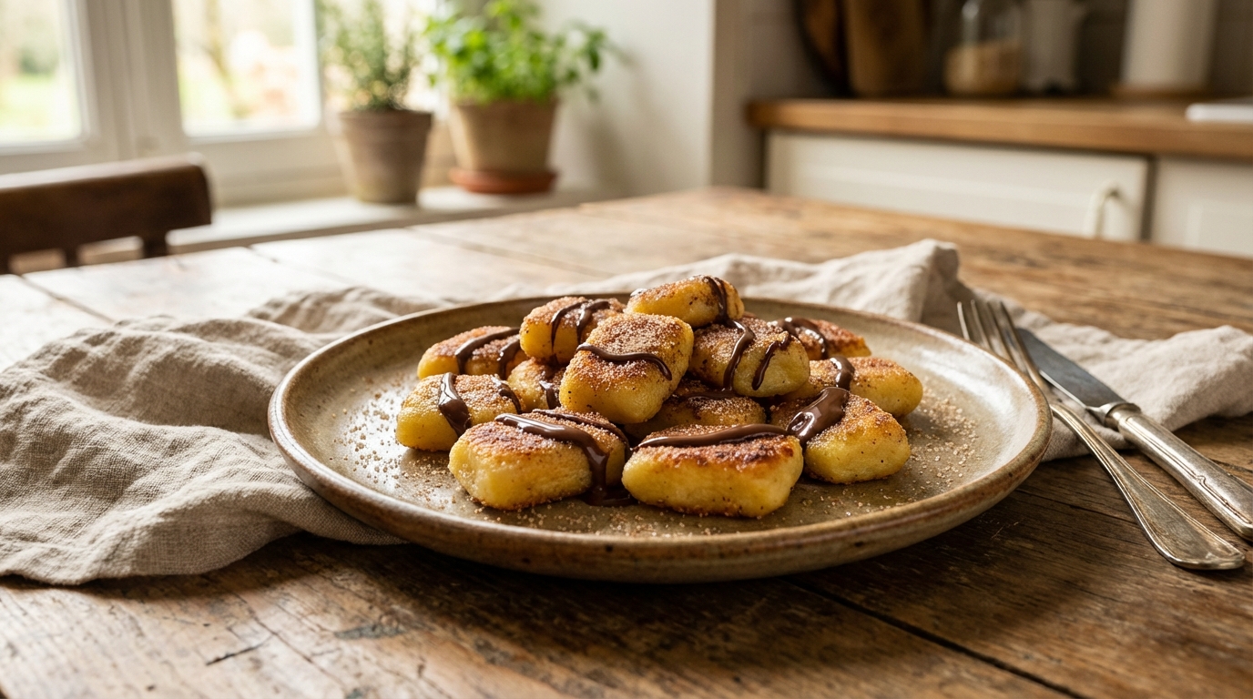 Chaud, doré et parfum cannelle : l’idée sucrée ultra simple pour croquer les gnocchis différemment au goûter