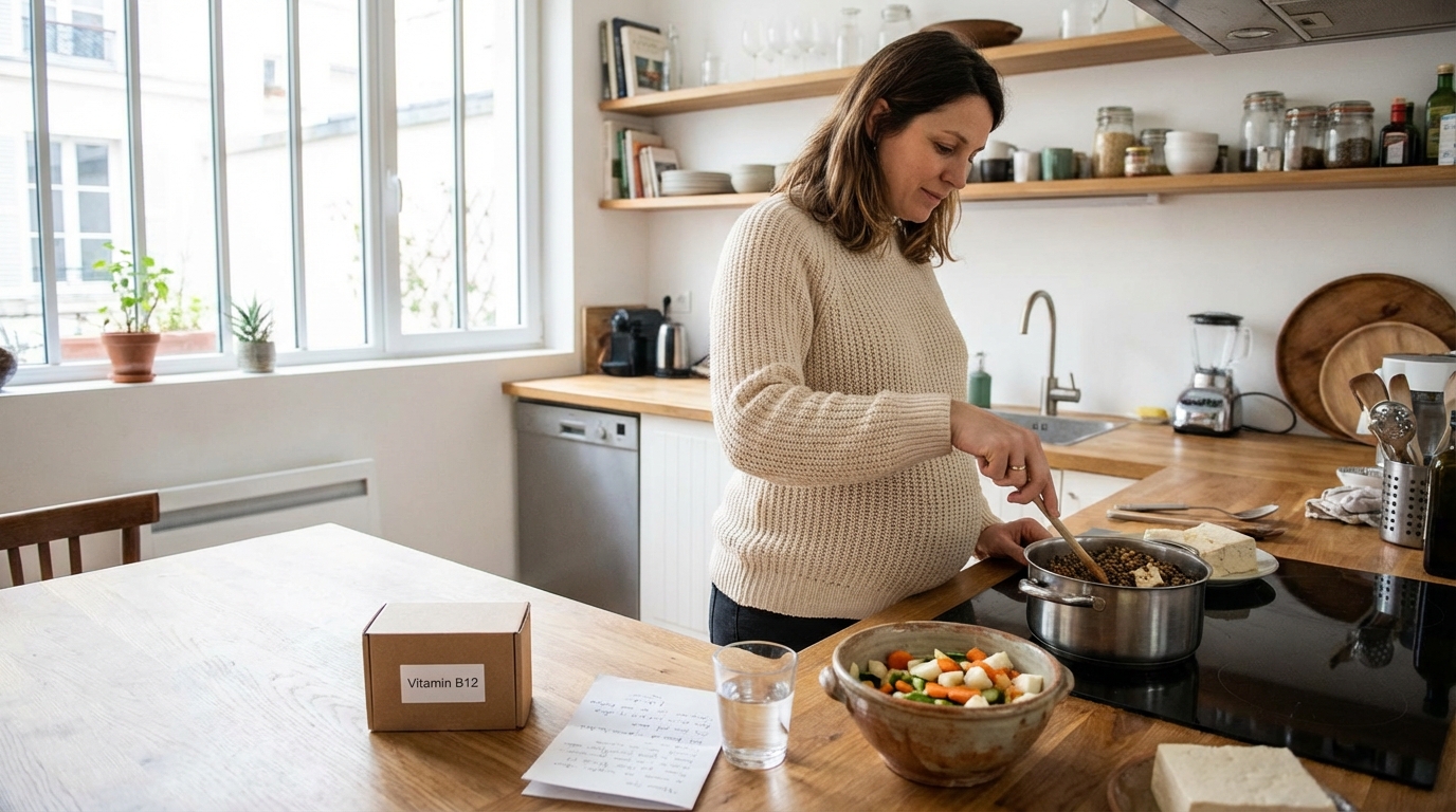Grossesse et alimentation végétarienne : comment éviter les carences sans se compliquer la vie ?
