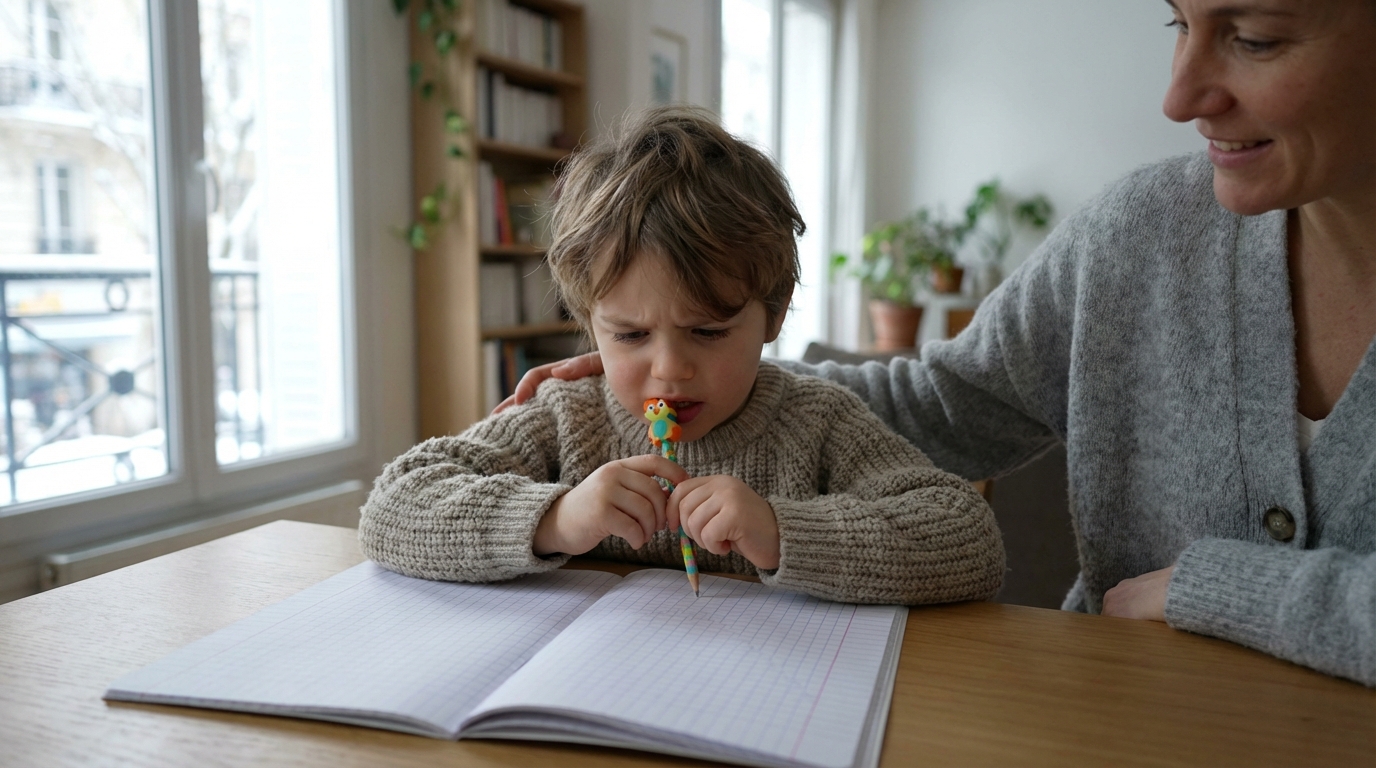 Mastication et concentration : comprendre le besoin de régulation proprioceptive pour soutenir l’attention scolaire de son enfant