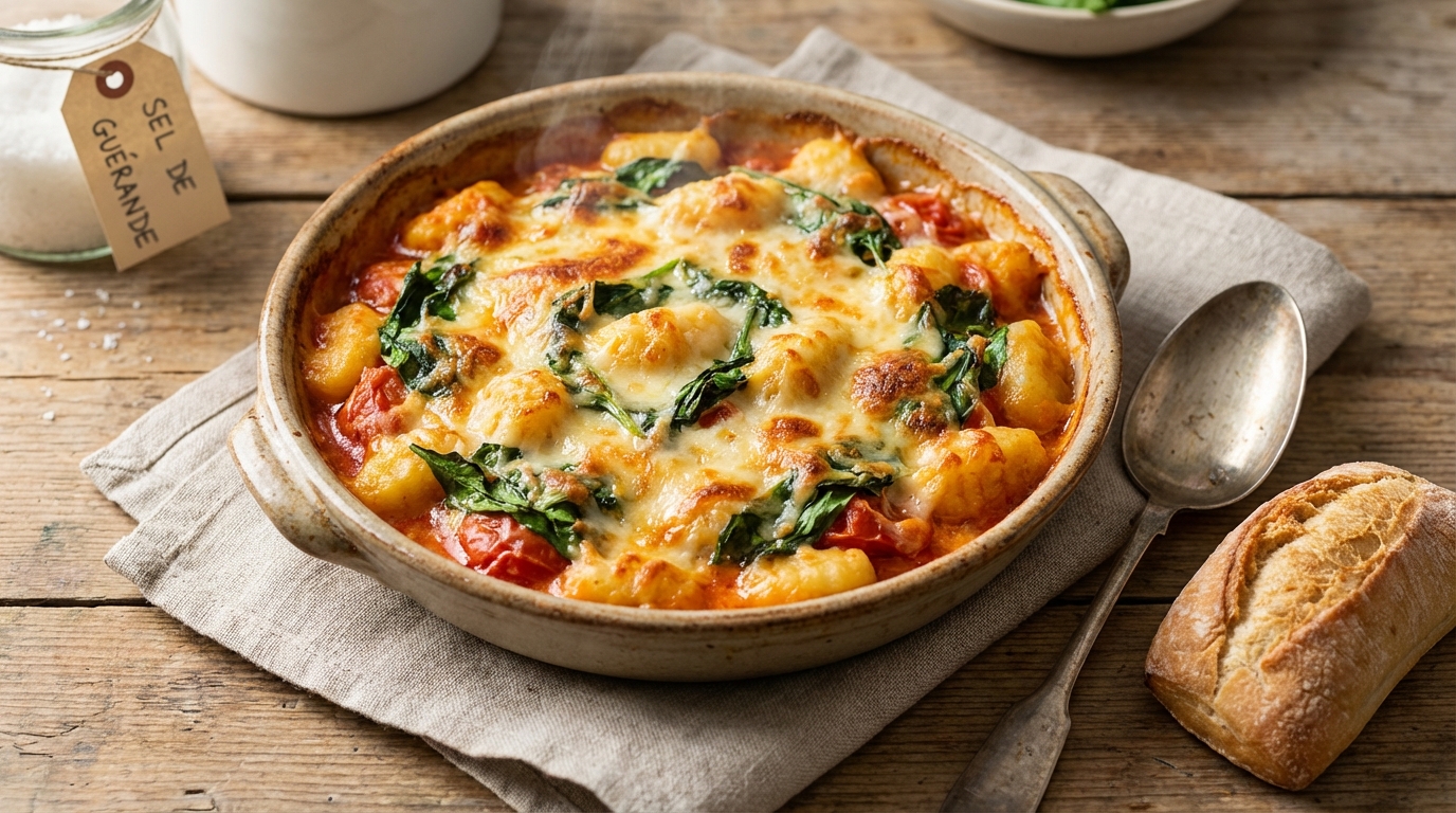 Fromage coulant, gnocchis fondants : ce gratin familial doit son incroyable texture à un oubli volontaire