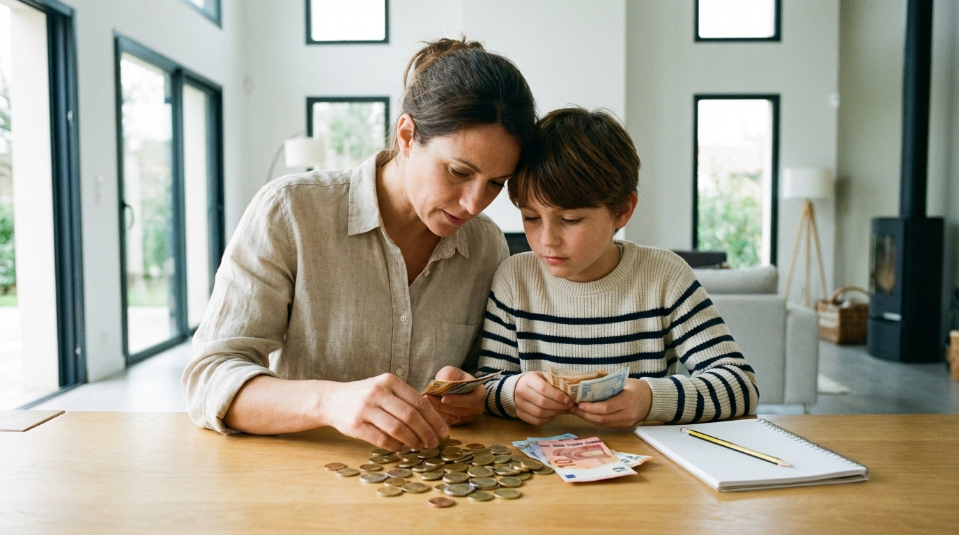 Acquérir la logique budgétaire avant l’entrée au collège : utiliser la monnaie physique pour structurer la compréhension des limites et des mathématiques chez l’enfant