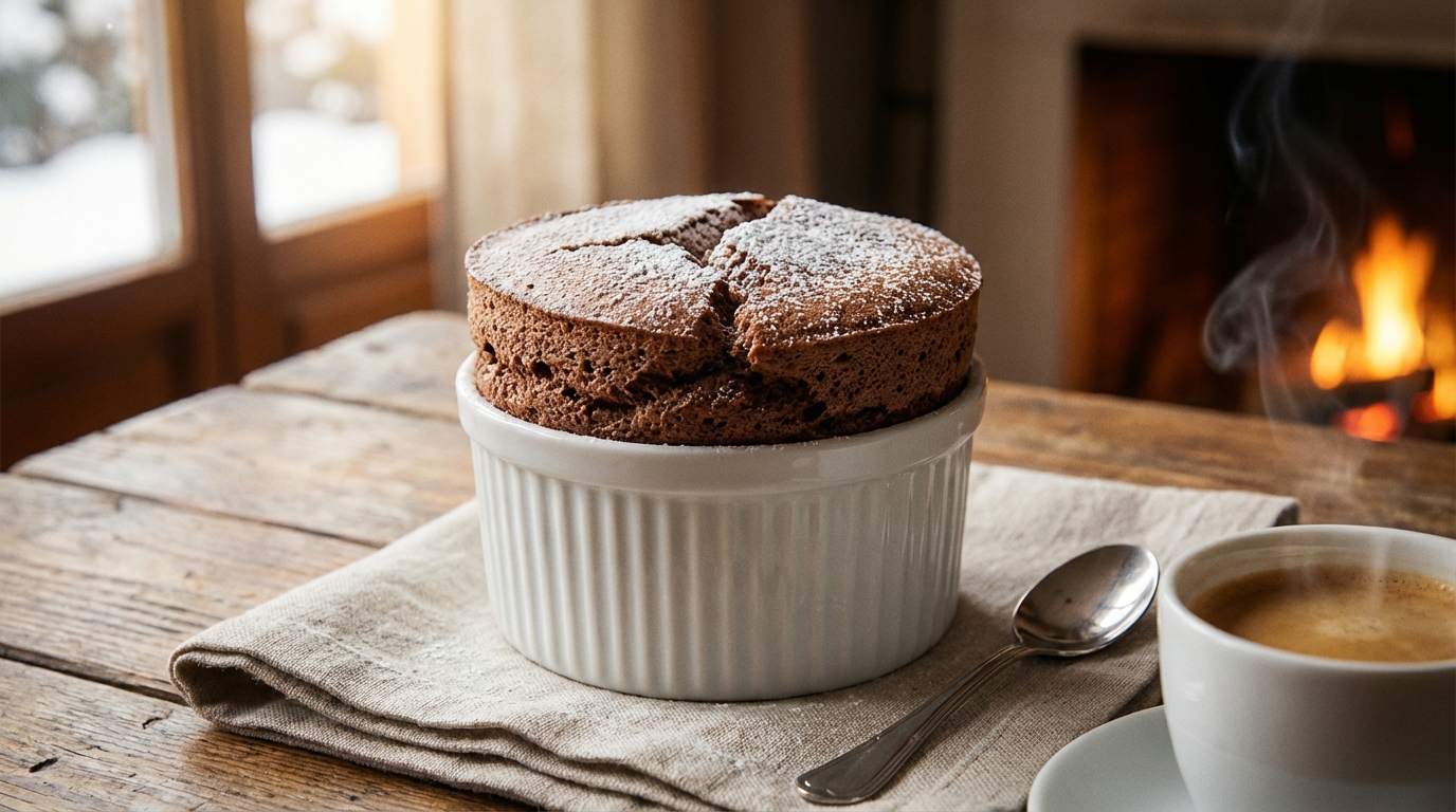 Ce dessert au chocolat fait briller les yeux des enfants et ne demande que quatre ingrédients du placard