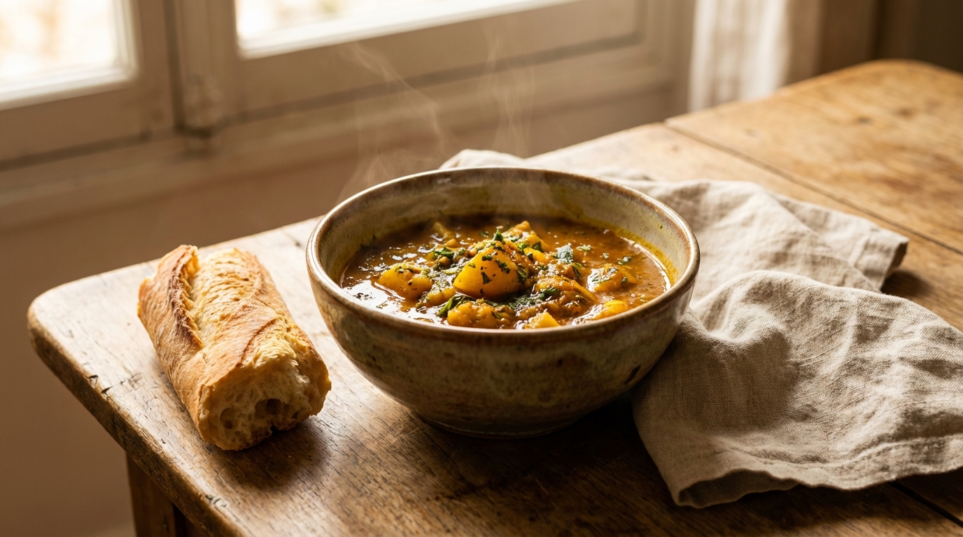 Un parfum d’ailleurs à petit prix : ce curry de pommes de terre épicé va métamorphoser vos soirées d’hiver