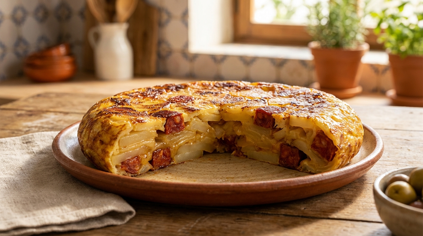 Je servais ma tortilla au chorizo brûlante, jusqu’à ce qu’un chef espagnol m’explique pourquoi c’est une erreur fatale