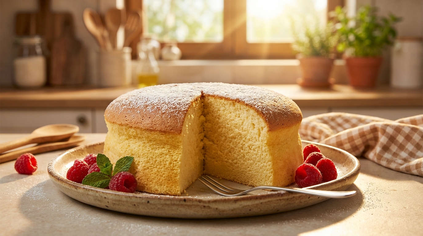 Ce cheesecake ‘nuage’ japonais se prépare en 15 minutes chrono (et il est impossible à rater)