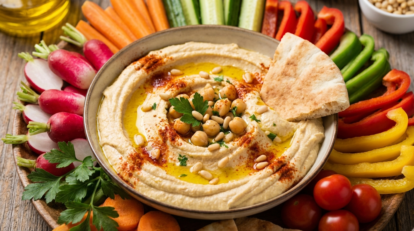 J’ai ajouté une étape ridicule à mon houmous et depuis, plus personne ne touche aux chips à l’apéro