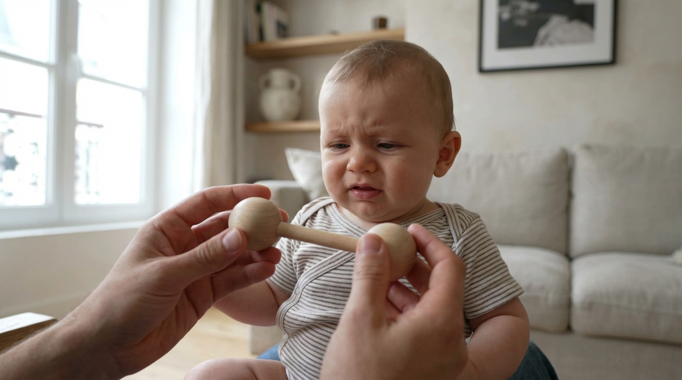 Vous cédez parfois à l’écran quand bébé s’impatiente ? La méthode douce pour l’occuper autrement sans s’épuiser
