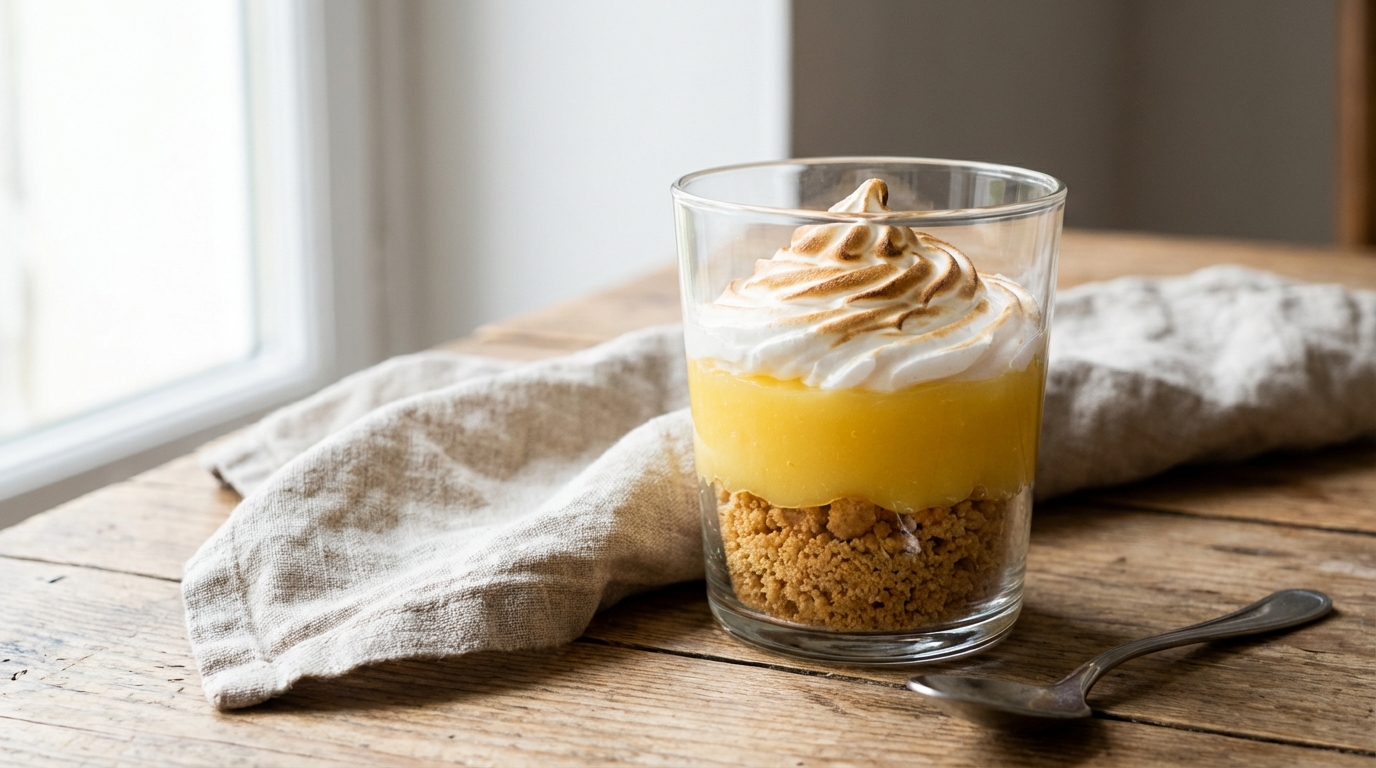 Trois couches, zéro cuisson, un résultat digne d’une pâtisserie : ce dessert en verrine se prépare la veille
