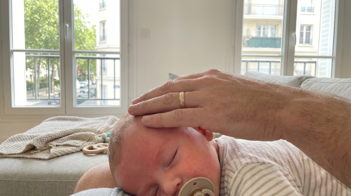 Votre bébé déclare une fièvre brutale : ces réactions inhabituelles qui trahissent une méningite et exigent le 15