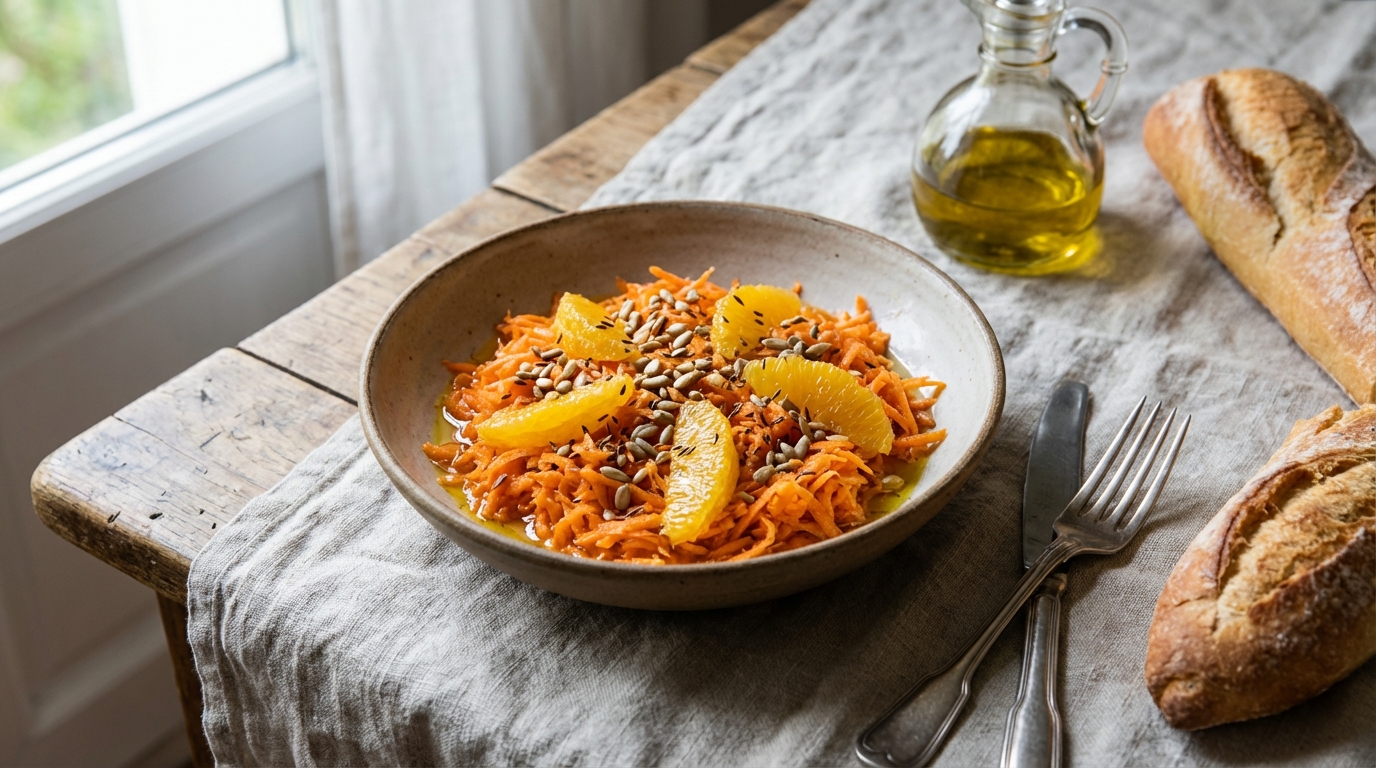 Personne ne s’attend à ce goût en croquant dans cette simple salade de carottes de mars