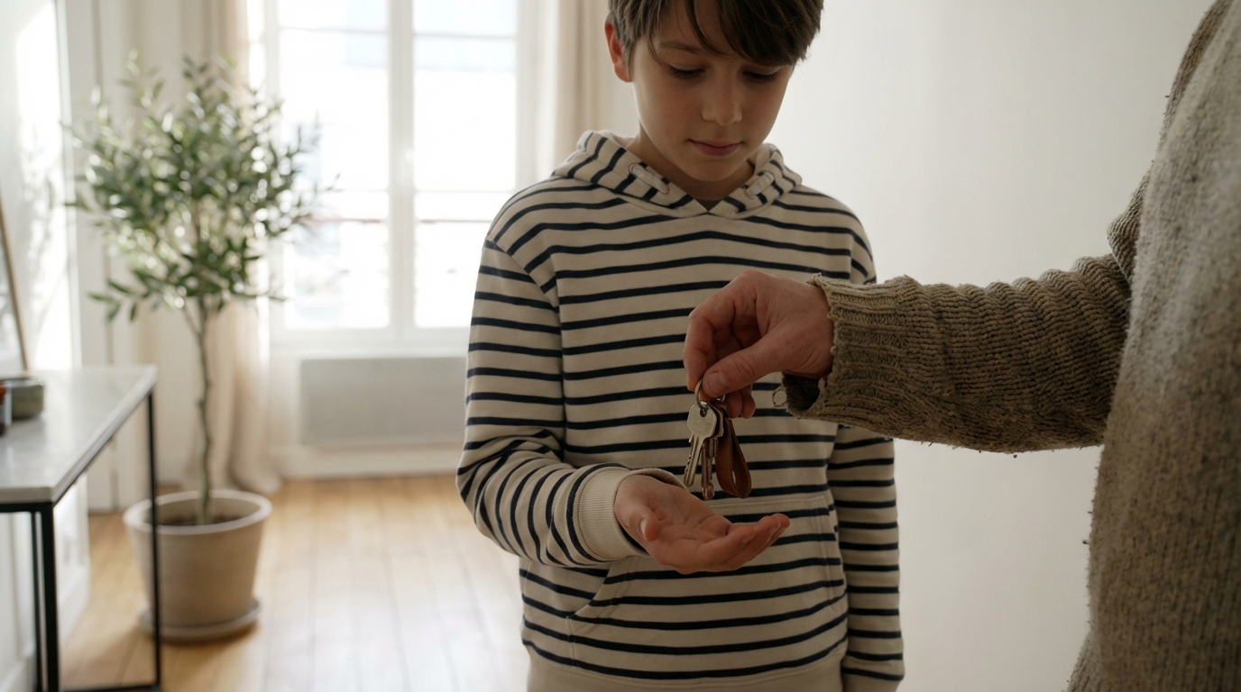 Évaluer l’aptitude de son enfant à rester seul après l’école : le double seuil défini par les pédopsychiatres pour sécuriser cette étape vers l’autonomie
