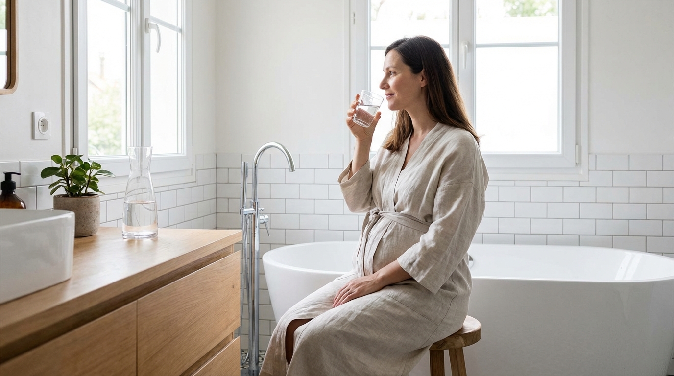 S’épargner la redoutable cystite de grossesse : la routine protectrice pour une vessie sereine jusqu’au terme