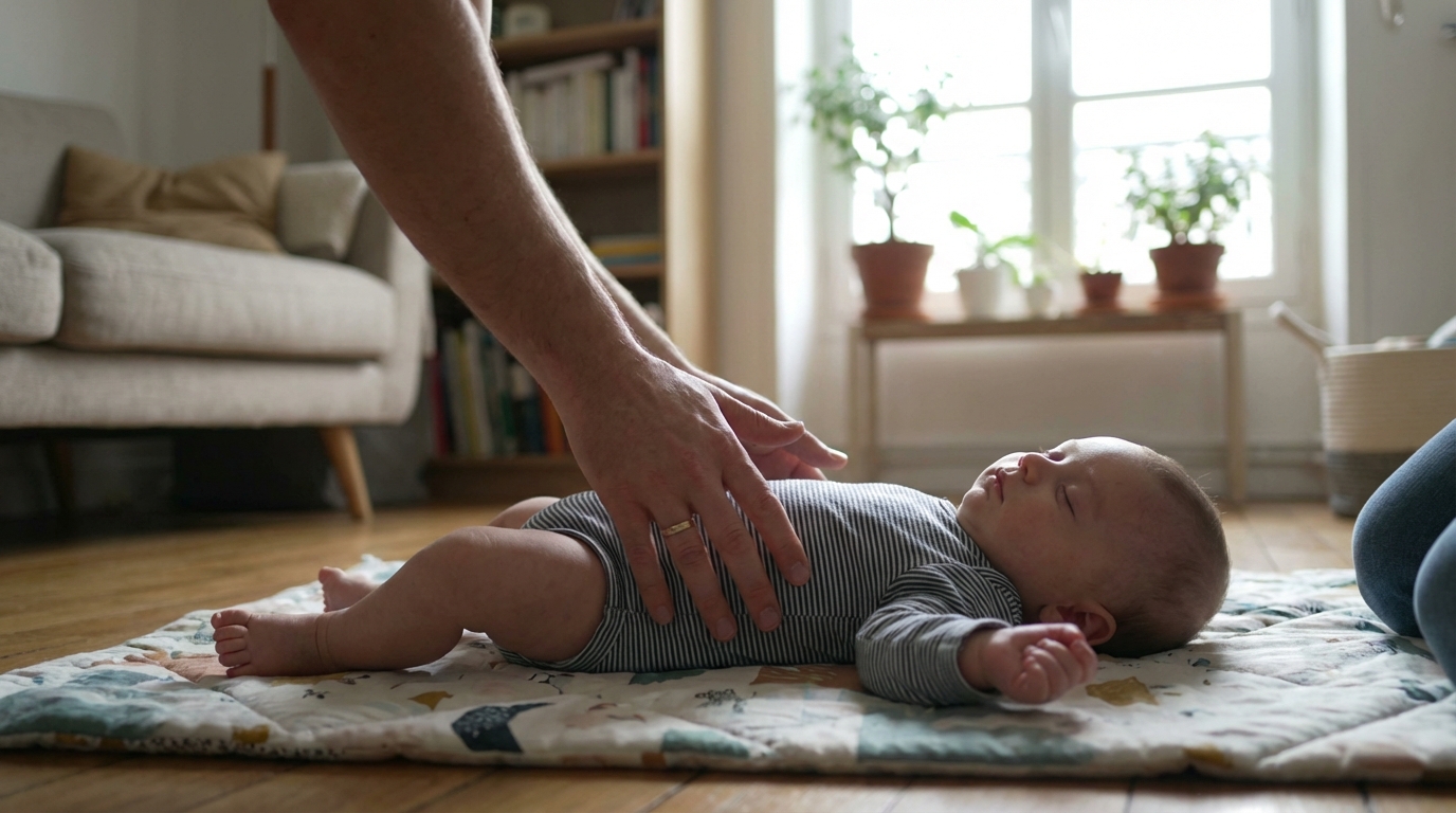 Bébé ne veut pas être posé : pourquoi et comment l’aider à s’apaiser ?