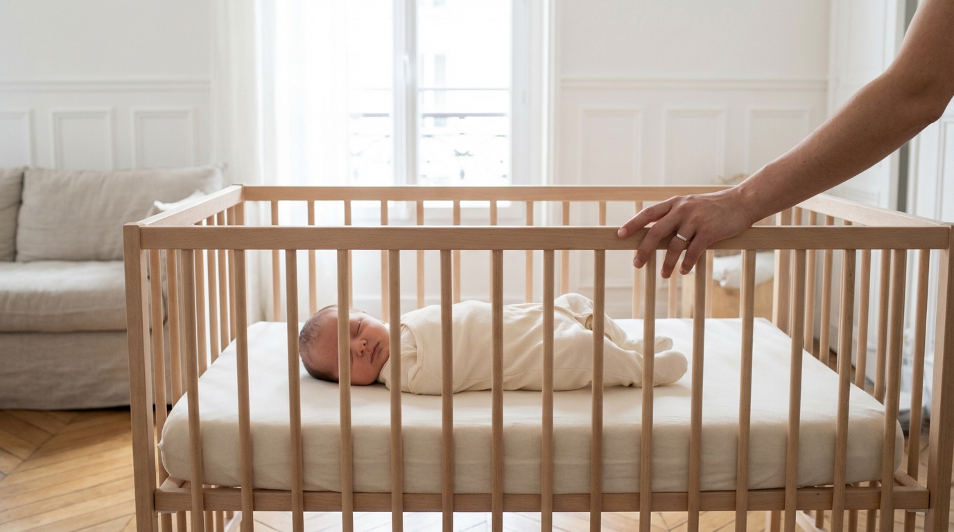 Angoisse des premières nuits : l’unique position et l’aménagement du lit recommandés pour faire dormir bébé en toute sécurité
