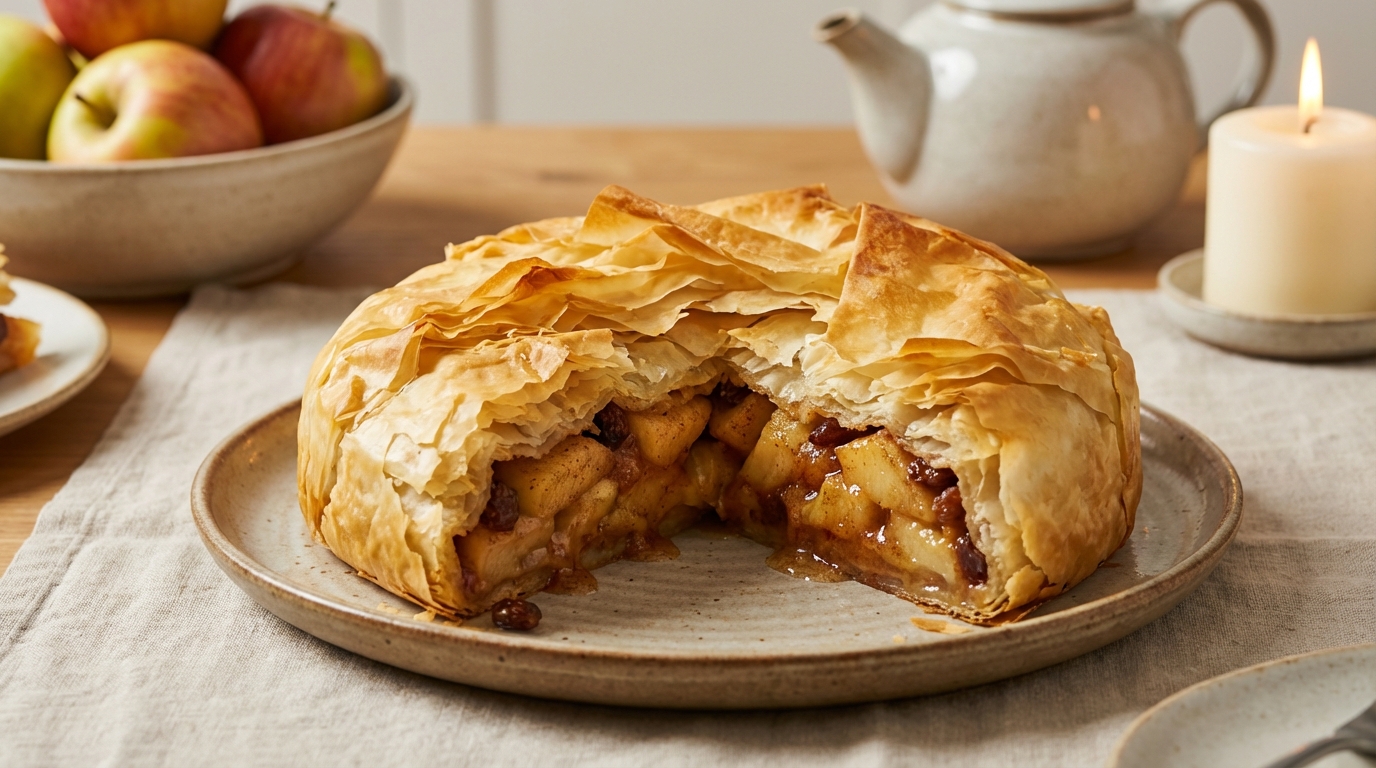 Sous la croûte dorée de ce dessert gascon se cache un cœur de pommes que personne n’oublie