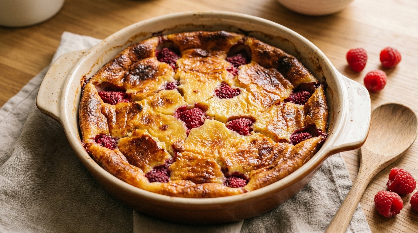 Avec ce seul fruit de saison glissé dans la pâte, mon far breton de printemps rend tout le monde silencieux à table