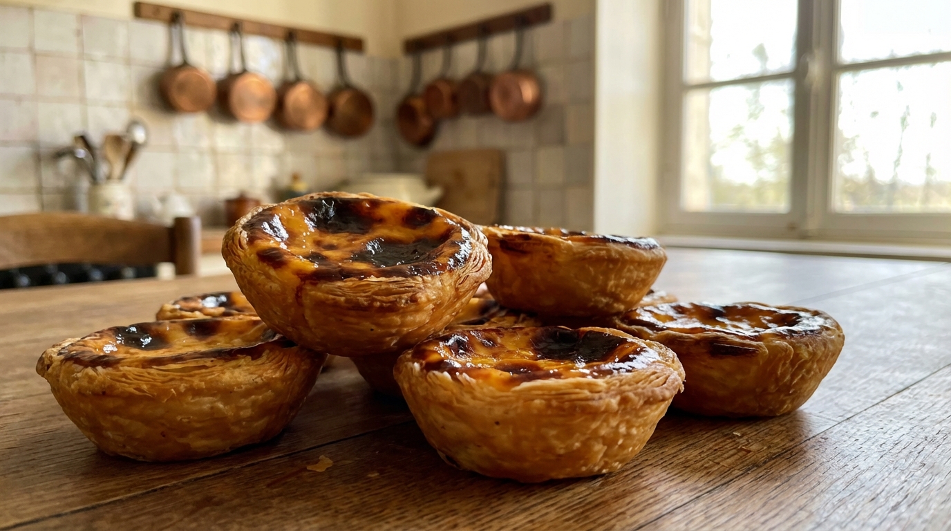 La recette du petit flan portugais croustillant que je ne rachèterai plus jamais en boulangerie