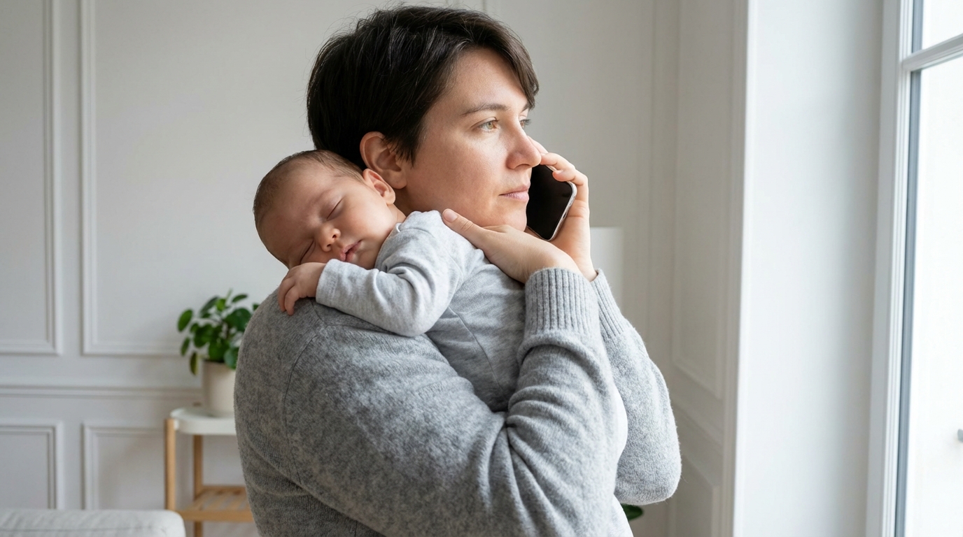 La panique du dimanche : ce petit coup de fil qui vous épargne des heures d’attente aux urgences avec bébé