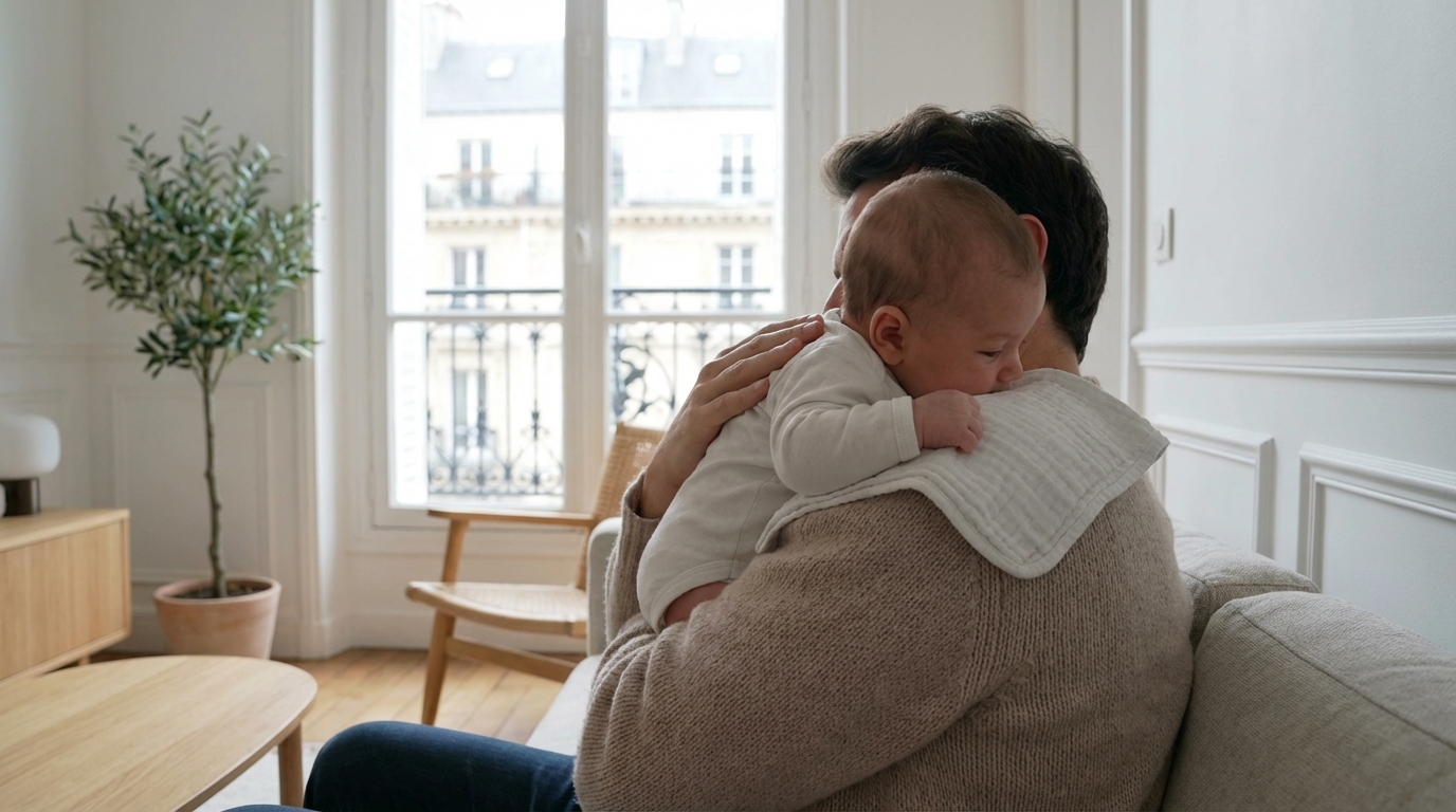 Votre bébé renvoie systématiquement son biberon : le petit réflexe minuté en fin de repas qui fait toute la différence pour son petit estomac