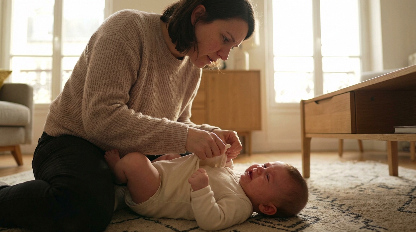 Votre bébé hurle en fin de journée : les vrais indices pour différencier le coup de fatigue d’une douleur cachée