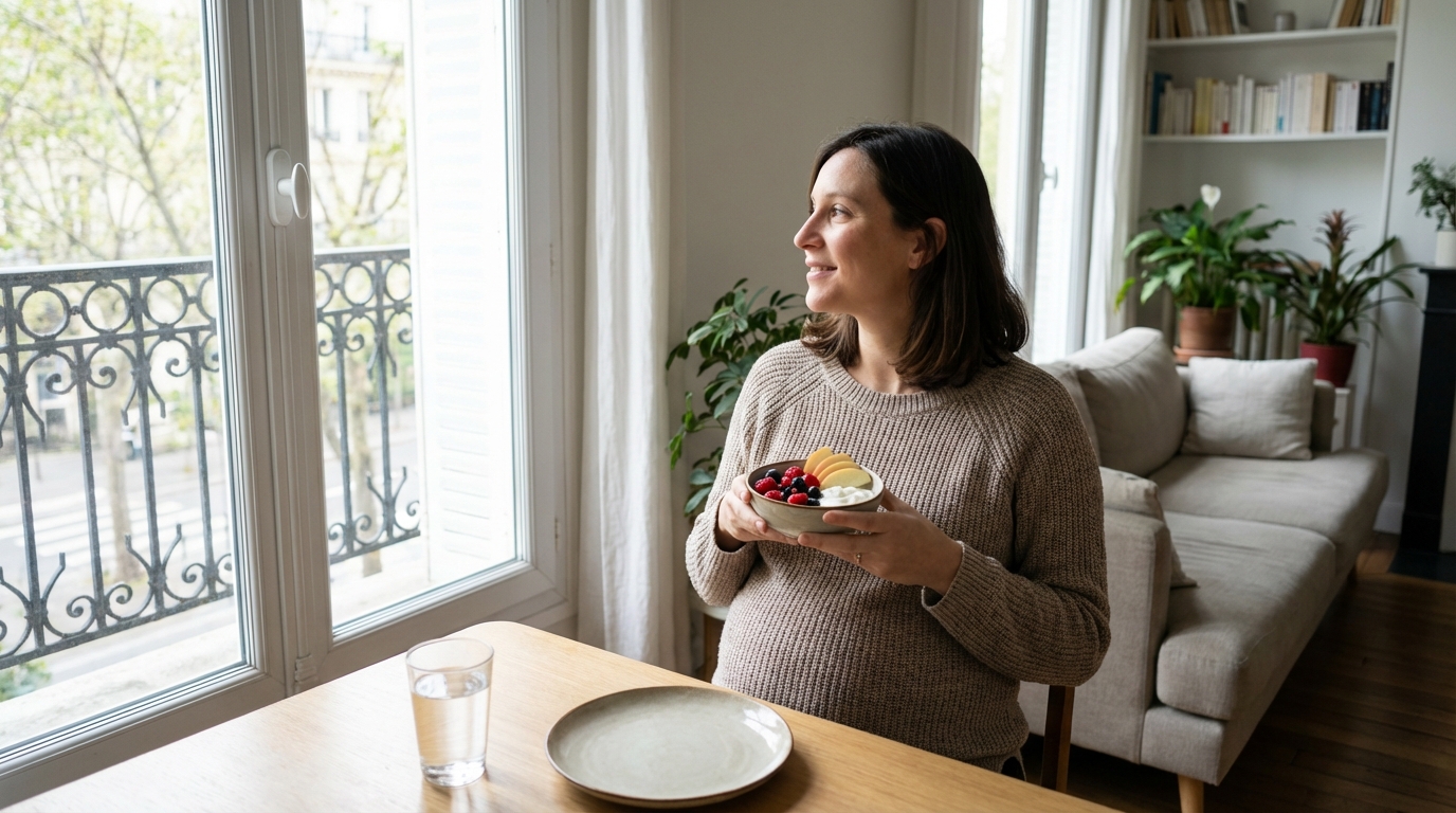 Vous avez constamment un creux depuis le début de votre grossesse ? Voici les 10 encas parfaits pour caler votre estomac sans risquer le fameux coup de pompe de l’après-midi