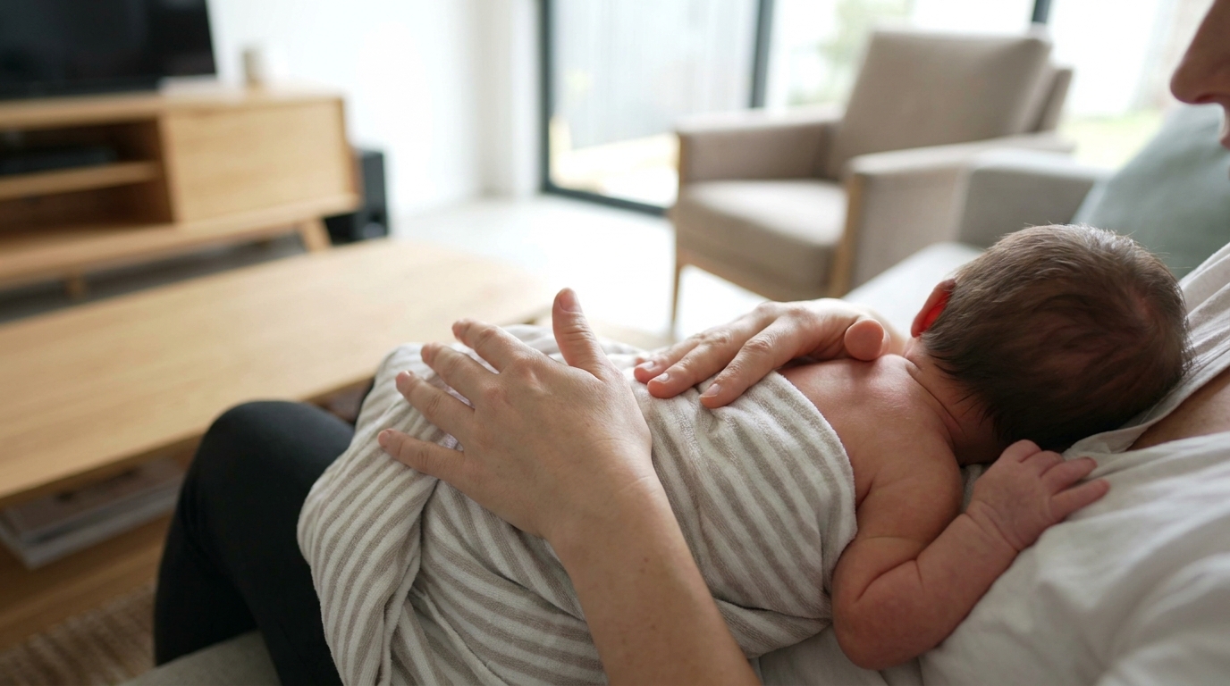 Il y a un geste que les sages-femmes enseignent en cas de pleurs inconsolables : presque aucun parent n’ose en parler