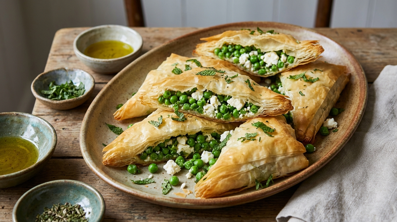 Un légume de saison, un fromage grec et une feuille fine : la bouchée d’apéro si addictive qu’il faut en prévoir le triple