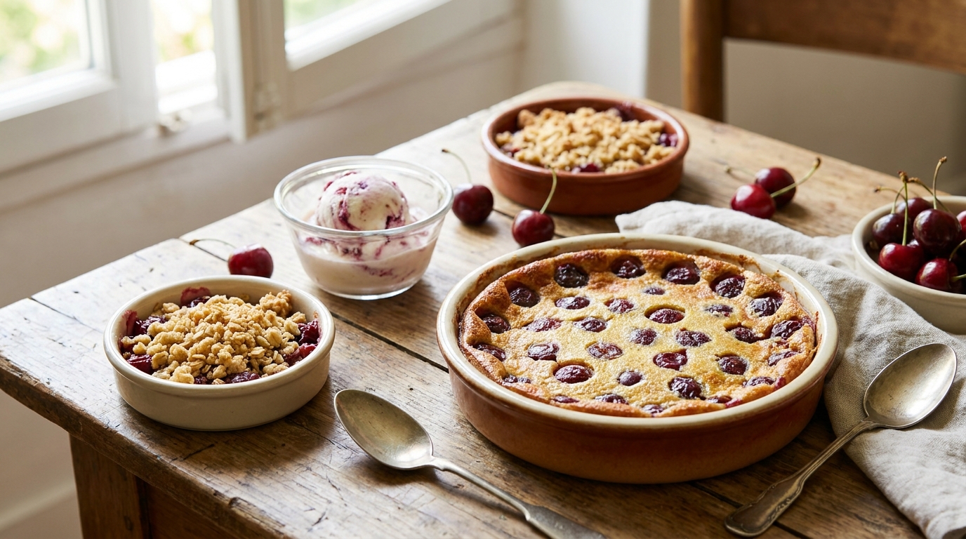 Cinq kilos de cerises sur les bras et pas envie d’en manger une seule nature : ce que j’en ai fait a rendu les enfants complètement accros