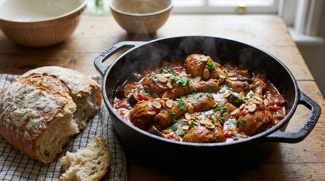 J’ai sorti la cocotte du feu et mes enfants ont trempé leur pain avant même que je serve : personne n’a trouvé ce qui rendait la sauce aussi onctueuse