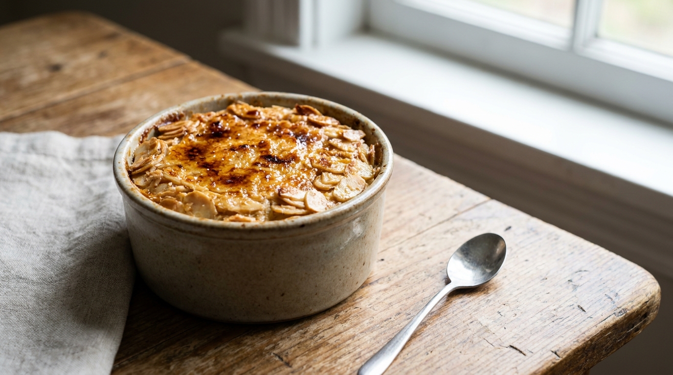 Ma belle-mère a apporté un dessert en ramequin qui ressemblait à une crème brûlée : à la première cuillère, les enfants ont écarquillé les yeux