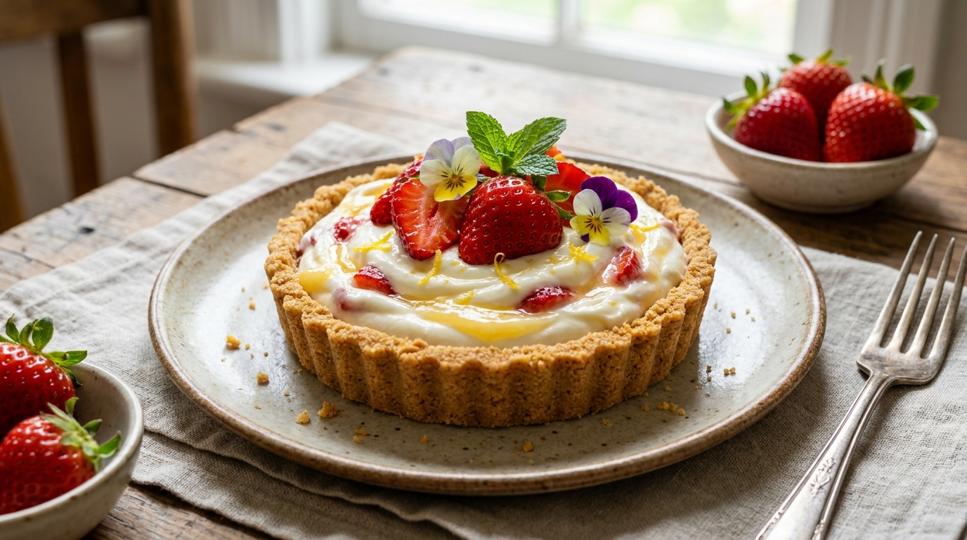 Ma fille a mordu dans sa tartelette fraises-citron et m’a demandé dans quelle pâtisserie je l’avais achetée : je n’ai même pas allumé le four
