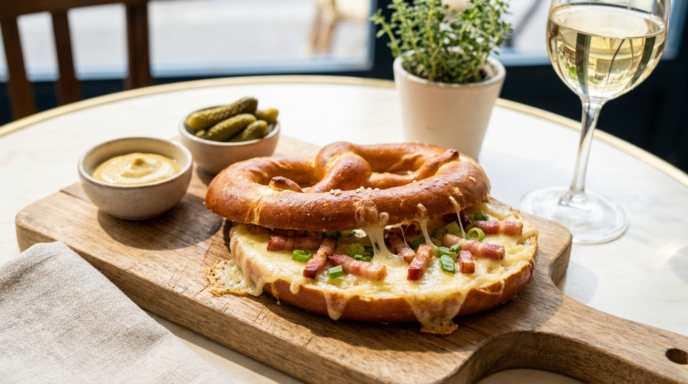 Personne ne pense à ouvrir un bretzel en deux avant de le passer au four : quand le fromage commence à filer, on comprend le gâchis de toutes ces années