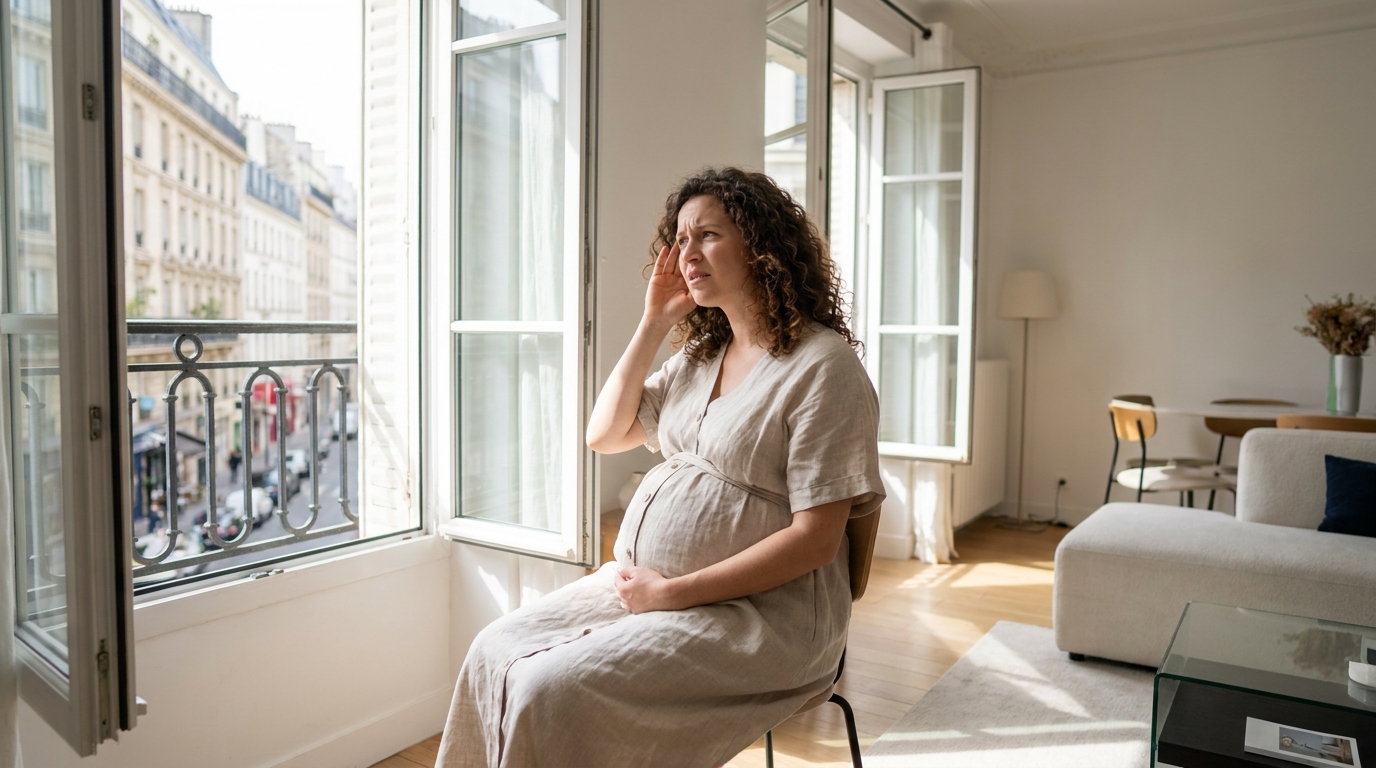 Enceinte, j’ai brusquement supporté les bruits du quotidien : la vraie raison m’a soulagée