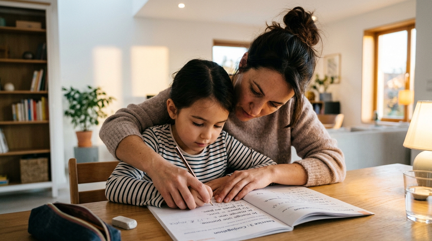 Les enseignants n’en peuvent plus de le répéter : ce geste que les parents font chaque soir sur les devoirs bloque l’autonomie