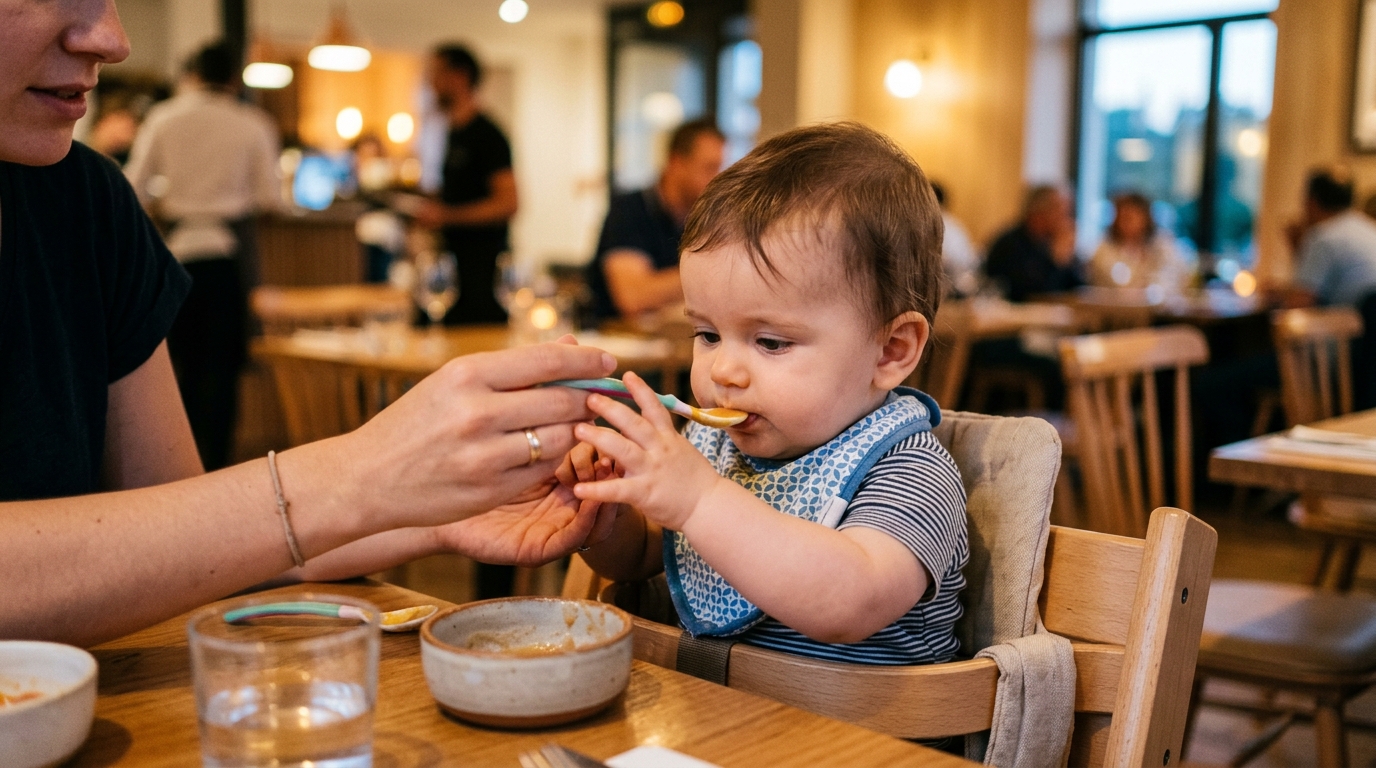 Plus personne ne réserve au restaurant à la même heure avec un bébé : voici le créneau que les jeunes parents s’échangent